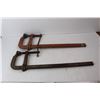 Image 2 : (2) Large Metal F- Clamps