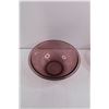 Image 2 : (3) Pyrex Cranberry Glass Bowls 8"-10"