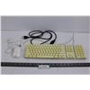 Image 1 : Apple Keyboard - Works, Apple Mouse - Works, & Plug In Cord
