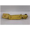 Image 3 : Toy Cars/Models: (2) Military Rovers, Tank, Cement Mixer, Stable Trailer, & Tonka Trailer - Some Wea