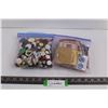 Image 1 : Bag of (20+) Packs of Matching Buttons, & Bag of Assorted Buttons