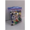 Image 3 : Bag of (20+) Packs of Matching Buttons, & Bag of Assorted Buttons