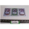 Image 1 : Wild Card NFL Cards: Holo-Lux Kennedy Brooks Autograph Card #33/99, Holographic Casey Thompson Autog