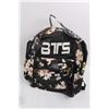 Image 2 : Disney Winnie The Pooh Child Backpack, Lug Knapsack Grey, & BTS Black Floral Backpack