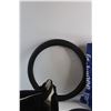 Image 3 : Seat Cushion, Steering Wheel Cover, Kokanee Backpack and a Bag
