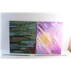 Image 1 : (2) Modern Art Paintings by Jena Wiles 20'' x 16''