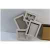 Image 8 : (3) Photo Frames, Hanging Harmony Fabric Banner and a Wooden Clamp Hanger