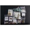 Image 9 : Jewelry - Bracelet, Necklaces, Tie Clips and Earrings