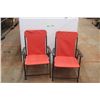 Image 1 : *(2) Folding Lounge Chairs