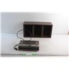 Image 1 : Vintage Digital Clock Radio - Tested and CD Rack
