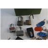 Image 2 : 5'' x 8'' File Box, Locks, Keys and Magnetic Key Cases