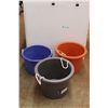 Image 1 : *(3) Plastic Tubs