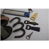 Image 2 : Bottle & Wine Openers, Potato Ricer, Miniature Horse Shoes, Structural Steel Detail Guide, Ruler and