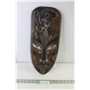 Image 1 : Wall Art - Tribal Theme - Wood - 19" Tall x 8"
