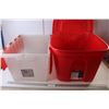 Image 1 : *(2) Plastic Organizer Bins (Strong'n Tuff, Tuffstore)