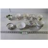 Image 1 : Fine China - (5) Teacups, (2) Cream & Sugar Holders (Paragon, Royal Albert)