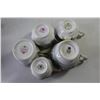 Image 3 : Fine China - (5) Teacups, (2) Cream & Sugar Holders (Paragon, Royal Albert)