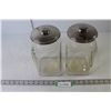 Image 1 : (2) General Store Glass Candy Jars 10" Tall