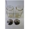 Image 2 : (2) General Store Glass Candy Jars 10" Tall