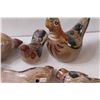 Image 6 : (8) Ceramic Birds - Made in Mexico - Some Wear as pictured