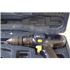 Image 2 : Mastercraft 18V Battery Powered Drill w/Charger in Case - May Need to Charge, as is