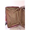 Image 3 : Desley Pink Rolling Luggage Suitcase - 23" x 16" x 10"