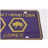 Image 3 : Manitoba License Plate - 1967