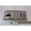 Image 1 : Antique License Plate - Rhode Island