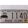 Image 2 : Antique License Plate - Rhode Island