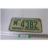 Image 1 : New Brunswick License Plate - 1975