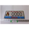 Image 1 : Yukon Sample License Plate
