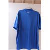 Image 4 : Adidas Blue Collared Sport Shirt - Size XL