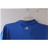 Image 5 : Adidas Blue Collared Sport Shirt - Size XL