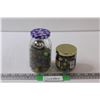 Image 1 : (2) Jars of Marbles - Assorted