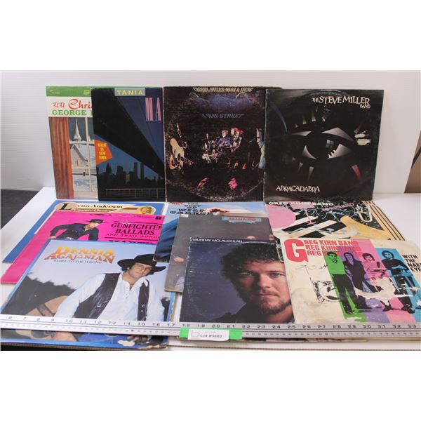 (12) Records: Steve Miller Band, Crosby Stills Nash and Young, Eagles, Misc.