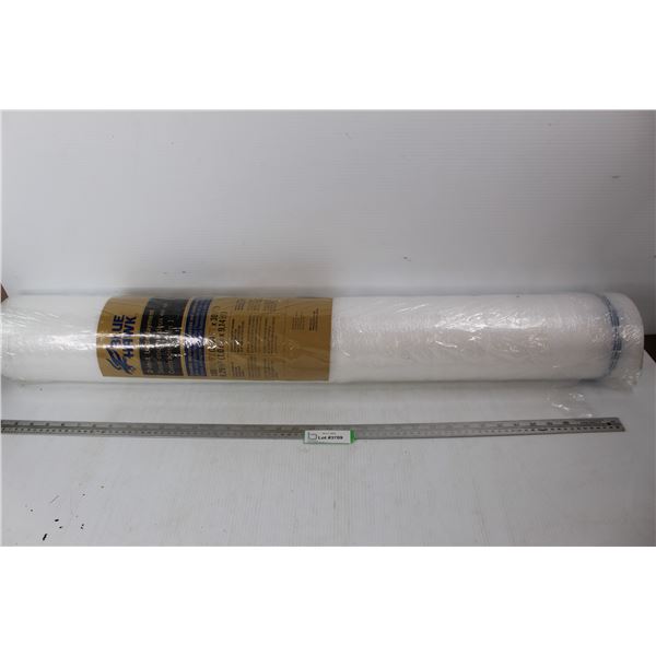 New Roll Of Blue Hawk Underlayment Foam- 3.34 ft x 30 ft