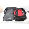 Image 1 : Fender Cloth Guitar Bag, Large Cleo Duffle Bag, Swiss Gear Backpack