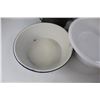 Image 3 : Starfrit Cabbage Cutter- NIB, Bunt Cake Pan, Enamel Ware Bowl, Esso Coffee Cup w/ Tiger, Misc.