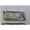 Image 3 : (3) Canadian One Dollar Bills Ottawa 1973, Canadian Two Dollar Bill Ottawa 1974