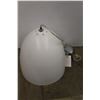Image 2 : *** White Hunters Lighting Hanging Light Fixture- 15.5'' x 15.5''- As is