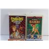 Image 2 : (5) VHS - Scooby Doo, Bambi and Wee Willie Winkie