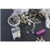 Image 8 : Assorted Jewelry - Tie Clip, Bracelets, Necklaces, Belt Buckle and Earrings