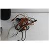 Image 11 : Mirrors, Drill Bit and Connector Set. Assorted Hardware Nails, Photo Frame, Bike Air Pump, Lightning