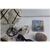 Image 9 : (3) Bags, Cordless Screwdriver - Tested, Sunglasses, Multi Tool, Hanging Kit, Cigarette Roller and A