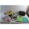 Door Knobs, Stanley Stapler, Cordless Screwdriver, iPad Smart Covers and Assorted Items