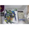 Image 5 : Rhinestone Strips, Adhesive Birds, 3D Stickers, Paint Brushes, Glitter Glue, Bar Pins, Buttons and A