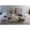Magnifying Sheet, Pearl Beads, Sewing Set, Coloring Books, Gem Stickers, Lace on a Roll and Assorted