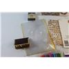 Image 3 : Magnifying Sheet, Pearl Beads, Sewing Set, Coloring Books, Gem Stickers, Lace on a Roll and Assorted