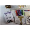 Image 4 : Magnifying Sheet, Pearl Beads, Sewing Set, Coloring Books, Gem Stickers, Lace on a Roll and Assorted
