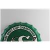 Image 2 : Saskatchewan Roughriders Bottle Cap Sign 17''